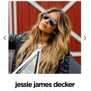 DIFF sunglasses. Jessie James Decker style.